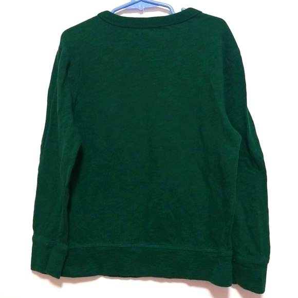 2/$20 GAP Flip Sequin Bear Graphic Print Long Sleeve Sweatshirt Size S - Picture 8 of 11